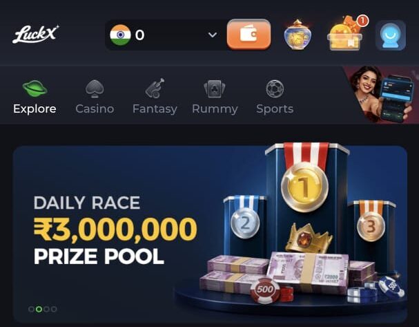 luckx game login