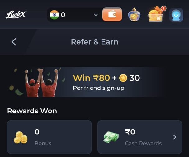 luckx game register
